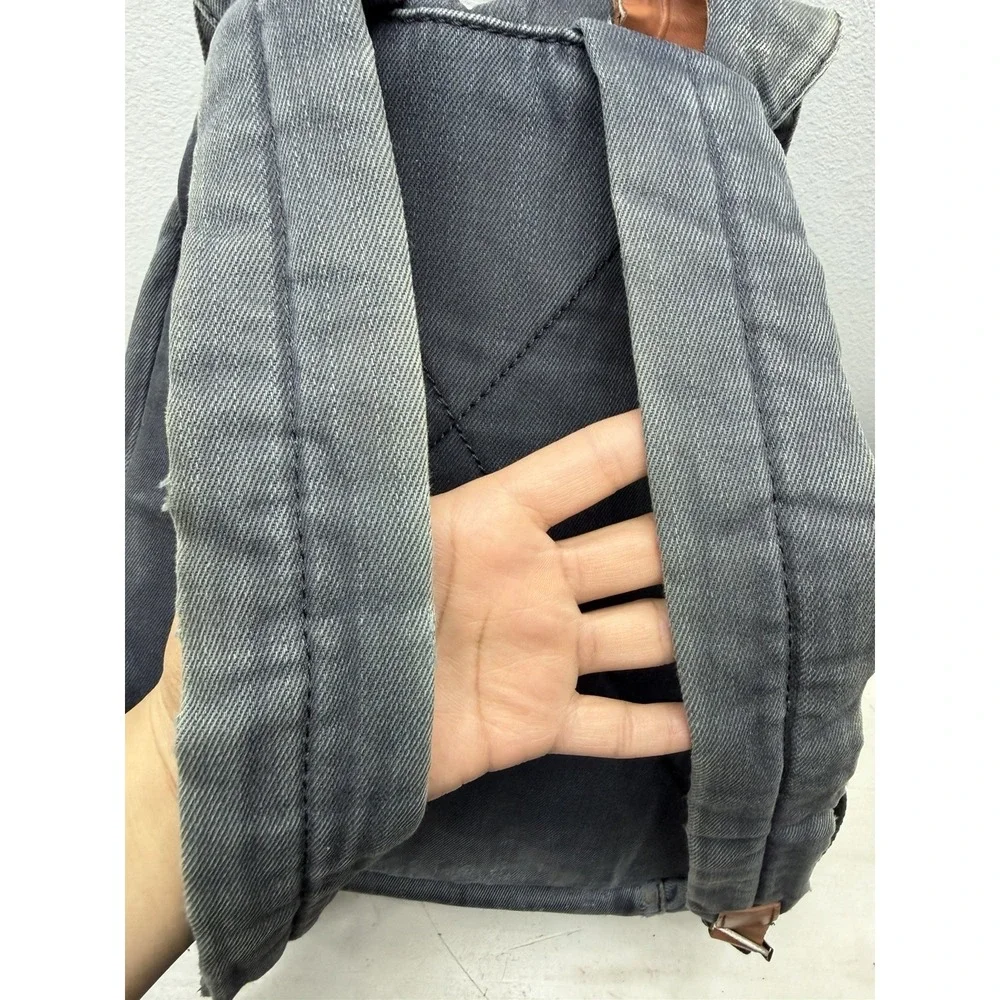 Everlane Canvas Backpack Drawstring Laptop School Travel Bag